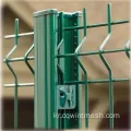 녹색 PVC 코팅 용접 와이어 메쉬 펜스